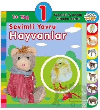 1+ Yaş Sevimli Yavru Hayvanlar – Kolektif – 0-6 Yaş Yayınları kitap kapağı
