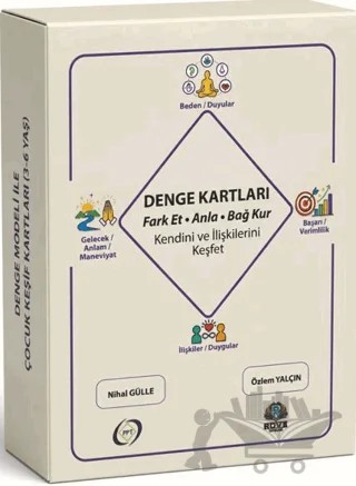 Denge Kartı - Fark Et Anla Bağ Kur – Nihal Gülle, Özlem Yalçın – Rove Yayınevi kitap kapağı