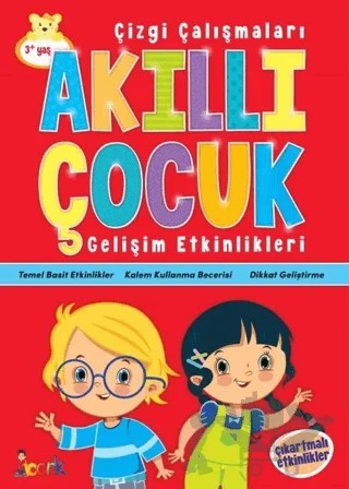 Çizgi Çalışmaları - Akıllı Çocuk – Kolektif – Bıcırık Yayınları kitap kapağı