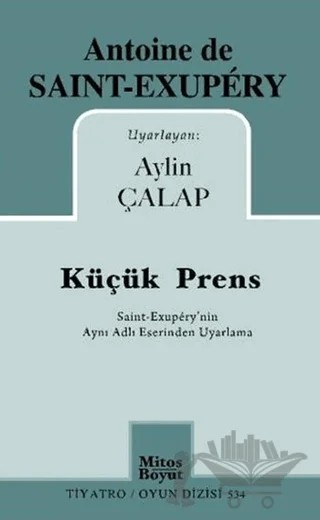 Küçük Prens – Antoine de Saint-Exupery – Mitos Boyut Yayınları kitap kapağı