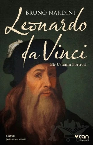 Leonardo Da Vinci – Bruno Nardini – Can Yayınları kitap kapağı
