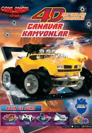 Canavar Kamyonlar - Canlanan Kitap – Kolektif – Arpa Kitap kitap kapağı