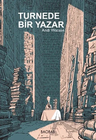 Turnede Bir Yazar – Andi Watson – Baobab Yayınları kitap kapağı