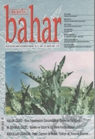 Berfin Bahar Aylık Kültür, Sanat ve Edebiyat Dergisi Sayı: 118 – Berfin Bahar Dergisi kitap kapağı