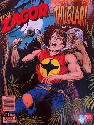 Yeni Zagor Sayı: 56 Thuglar! – Lal Kitap kitap kapağı