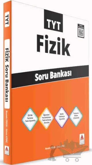 TYT Fizik Soru Bankası – Mustafa Erden, Güven Aykaç – Delta Kültür Yayınevi kitap kapağı