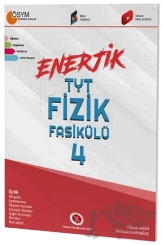 Enerjik TYT Fizik Fasikülü - 4 – Mehmet Karaağaç – Karaağaç Yayıncılık kitap kapağı