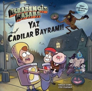 Disney Esrarengiz Kasaba - Yaz Cadılar Bayramı – Samantha Brooke – Beta Kids kitap kapağı