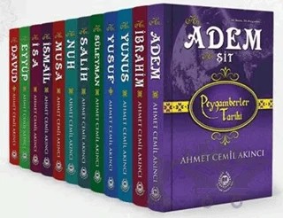 Peygamberler Tarihi (27 Peygamber) - 12 Kitap Set – Ahmet Cemil Akıncı – Bahar Yayınları kitap kapağı
