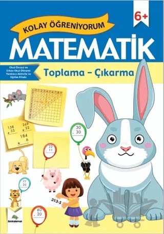 Kolay Matematik Toplama - Çıkarma – Can Demir – Bookalemun Yayınevi kitap kapağı