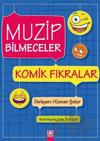 Muzip Bilmeceler Komik Fıkralar – Hüsnan Şeker – Altın Kitaplar kitap kapağı