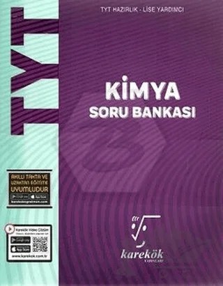 TYT Kimya Soru Bankası – Kolektif – Karekök Yayıncılık kitap kapağı