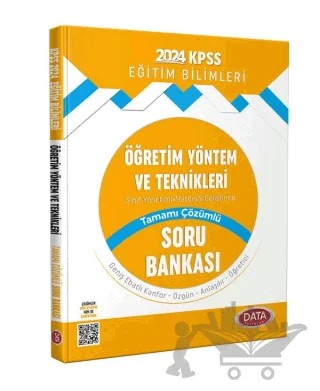 2024 KPSS Eğitim Bilimleri Öğretim Yöntem ve Teknikleri Tamamı Çözümlü Soru Bankası – Kolektif – Data Yayınları kitap kapağı