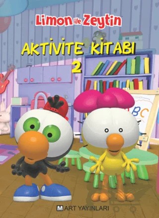 Limon ile Zeytin - Aktivite Kitabı 2 – Kolektif – Mart Yayınları kitap kapağı