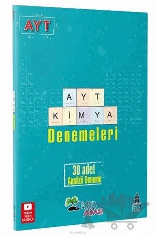 AYT Kimya Adası 30 Adet Analizli Deneme – Kolektif – Tonguç Akademi kitap kapağı