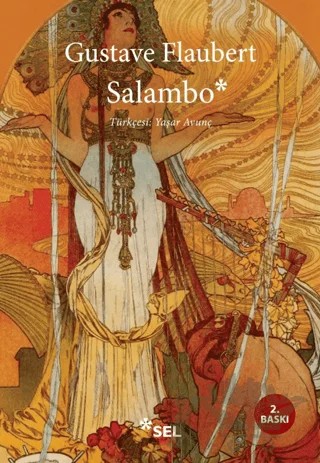 Salambo – Gustave Flaubert – Sel Yayıncılık kitap kapağı