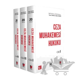 Ceza Muhakemesi Hukuku (3 Cilt) – Yener Ünver, Hakan Hakeri – Adalet Yayınevi kitap kapağı