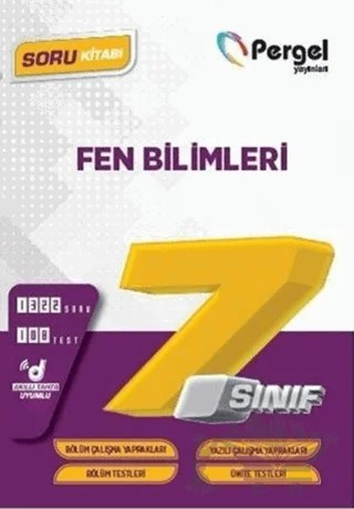 7. Sınıf Fen Bilimleri Soru Bankası – Kolektif – Pergel Yayınları kitap kapağı