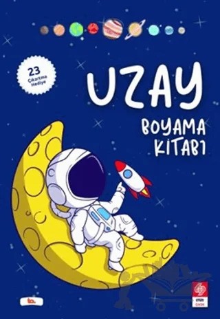 Uzay Boyama Kitabı (23 Çıkartma Hediye) – Onur Çakan – Ekin Basım Yayın kitap kapağı
