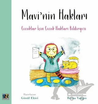 Mavi’nin Hakları – Gönül Ekici – Zizi Çocuk kitap kapağı