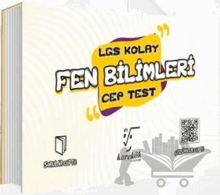 LGS Fen Bilimleri Kolay Cep Test – Kolektif – Karekök Yayıncılık kitap kapağı