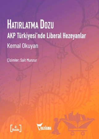Hatırlatma Dozu - AKP Türkiyesi’nde Liberal Hezeyanlar – Kemal Okuyan – Yazılama Yayınevi kitap kapağı