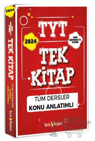 TYT Tek Kitap 2023 Tüm Dersler Konu Anlatımlı – Kolektif – Tercih Akademi Yayınları kitap kapağı