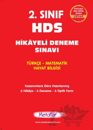 2. Sınıf Hikayeli Deneme Sınavı 6’lı (HDS) – Kolektif – Metafor Yayınları kitap kapağı