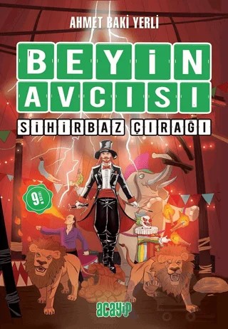 Sihirbaz Çırağı - Beyin Avcısı – Ahmet Baki Yerli – Acayip Kitaplar kitap kapağı