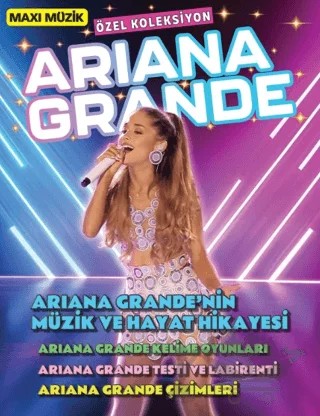 Arıana Grande 3 – İlhan Arlı – Maxi Yayıncılık kitap kapağı