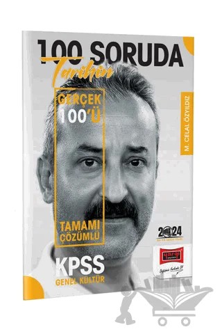 2024 KPSS 5Yüz 100 Soruda Tamamı Çözümlü Tarihin Gerçek 100'ü – Mehmet Celal Özyıldız – Yargı Yayınevi kitap kapağı