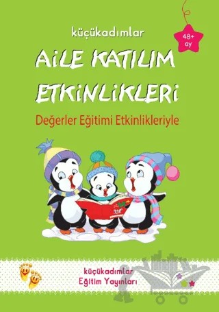 Aile Katılım Etkinlikleri 48+ Ay – Kolektif – Küçük Adımlar kitap kapağı