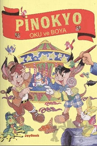 Pinokyo - Oku ve Boya – Kolektif – Parıltı Yayınları kitap kapağı