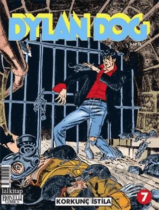 Dylan Dog - Korkunç İstila Sayı: 7 – Gianfranco Manfredi – Lal Kitap kitap kapağı
