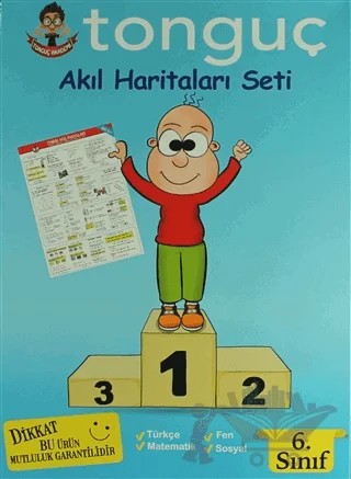 6. Sınıf Akıl Haritaları Seti – Kolektif – Tonguç Akademi kitap kapağı