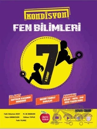 7. Sınıf Fen Bilimleri Kondisyon Deneme – Kolektif – Newton Yayınları kitap kapağı