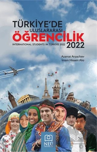 Türkiye'de Uluslararası Öğrencilik 2022 – Azamat Arpachiev, İmam Hissein Alio – Necmettin Erbakan Üniversitesi Yayınları kitap kapağı