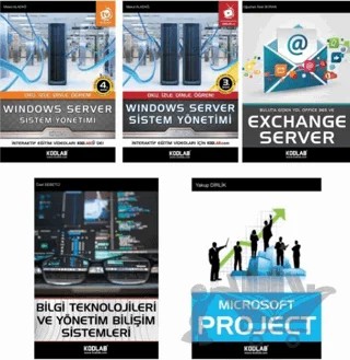 Sistem Yöneticiliği Seti (5 Kitap Takım) – Kolektif – Kodlab Yayın Dağıtım kitap kapağı