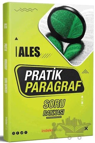 ALES Pratik Paragraf Soru Bankası – Kolektif – İndeks Akademi Yayıncılık kitap kapağı