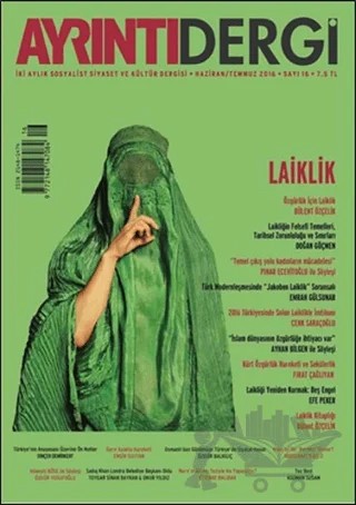 Ayrıntı Dergisi Sayı: 16 Haziran Temmuz 2016 – Ayrıntı Dergi kitap kapağı