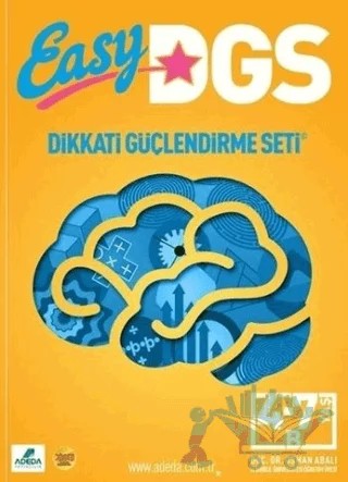 Easy DGS Dikkati Güçlendirme Seti (4-7 Yaş B) – Osman Abalı – Adeda Yayınları kitap kapağı
