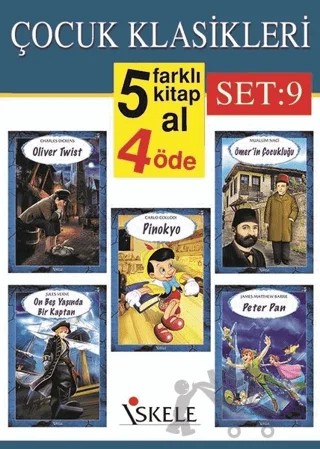 Çocuk Klasikleri (5 Kitap Takım) Set: 9 – Kolektif – İskele Yayıncılık kitap kapağı