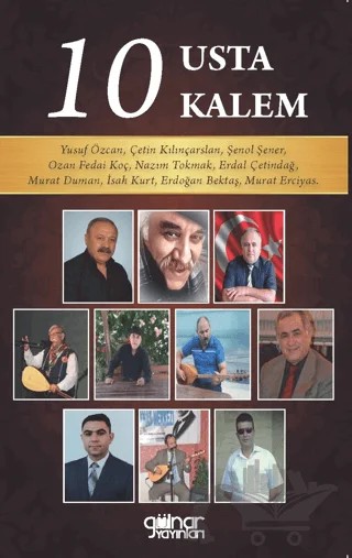10 Usta Kalem Şiirler – Kolektif – Gülnar Yayınları kitap kapağı