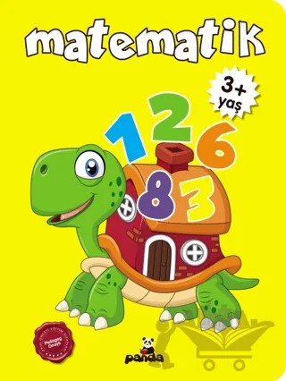 Matematik +3 Yaş – Deniz Gökmeriç – Beyaz Panda Yayınları kitap kapağı