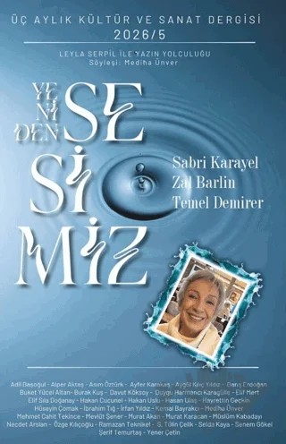 Yeniden Sesimiz - Üç Aylık Kültür Sanat ve Edebiyat Dergisi 5. Sayı – Yeniden Sesimiz Dergisi kitap kapağı
