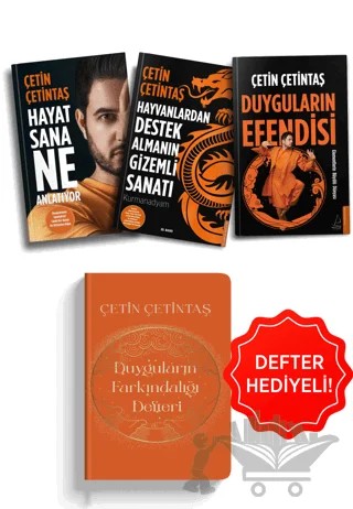 Çetin Çetintaş Kitap Seti Defter Hediyeli (3 Kitap) – Çetin Çetintaş – Destek Yayınları kitap kapağı
