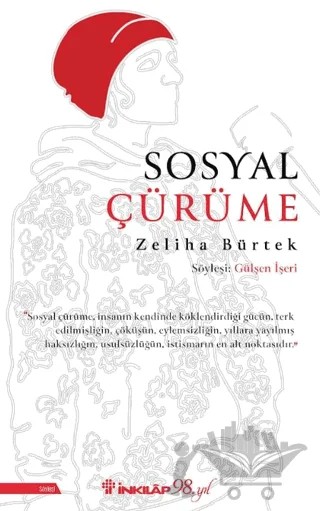 Sosyal Çürüme – Zeliha Bürtek – İnkılap Kitabevi kitap kapağı
