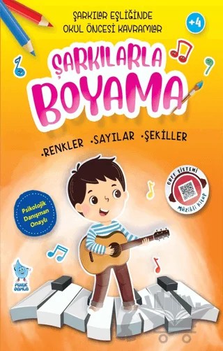 Şarkılarla Boyama (4 Kitap) – Kolektif – Minik Damla Yayınevi kitap kapağı