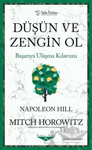 Düşün ve Zengin Ol – Mitch Horowitz, Napoleon Hill – Sola Unitas kitap kapağı