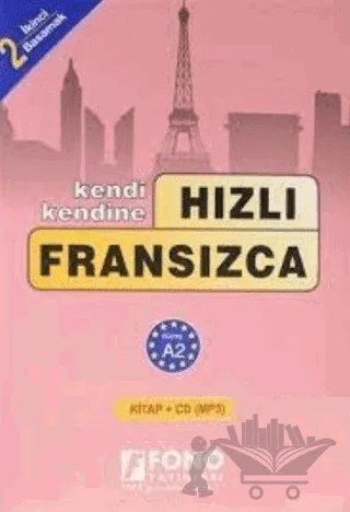 Hızlı Fransızca 2. Basamak (2Kitap + 3 CD) – Kolektif – Fono Yayınları kitap kapağı